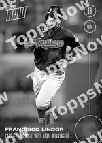 Francisco Lindor 2016 Topps NOW #83 Card Details