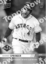 George Springer 2019 Topps NOW #1010 カード情報