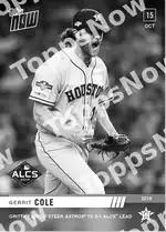 Gerrit Cole 2019 Topps NOW #1017 Card Details