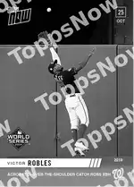Acrobatic, Over-the-Shoulder Catch Robs XBH 2019 Topps NOW #1052 カード情報