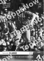1st Player to Get 1st Hit and Save in Same Game 2019 Topps NOW #108 カード情報