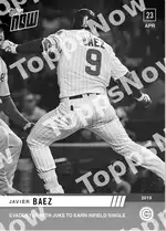 Javier Báez 2019 Topps NOW #125 Card Details