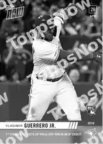 Vladimir Guerrero Jr. 2019 Topps NOW #137 Card Details