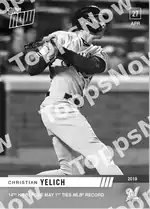 Christian Yelich 2019 Topps NOW #143 カード情報
