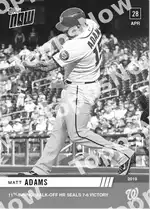 11th-Inning, Walk-Off HR Seals 7-6 Victory 2019 Topps NOW #152 カード情報