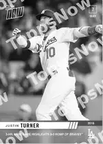 Justin Turner 2019 Topps NOW #195 カード情報
