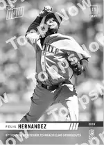 Félix Hernández 2019 Topps NOW #213 カード情報