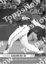 Vladimir Guerrero Jr. 2019 Topps NOW #216 Card Details