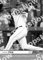 Yasiel Puig 2019 Topps NOW #235 Card Details