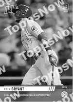 3 HRs in Three Innings Seals Historic Feat 2019 Topps NOW #243 カード情報