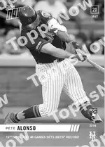 Pete Alonso 2019 Topps NOW #252 Card Details