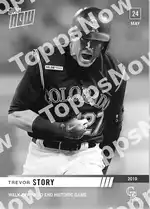 Trevor Story 2019 Topps NOW #276 Card Details