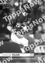 Christian Yelich 2019 Topps NOW #27 カード情報