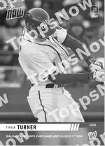 Trea Turner 2019 Topps NOW #29 カード情報