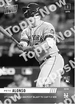 Pete Alonso 2019 Topps NOW #32 Card Details
