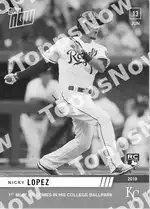 1st MLB HR Comes in His College Ballpark 2019 Topps NOW #374 カード情報