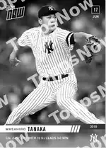 Masahiro Tanaka 2019 Topps NOW #388 Card Details