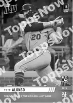 Pete Alonso 2019 Topps NOW #392 カード情報
