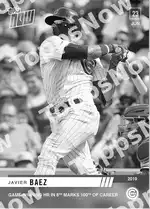 Javier Báez 2019 Topps NOW #423 カード情報