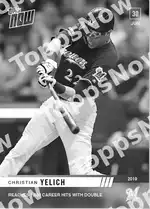 Christian Yelich 2019 Topps NOW #460 カード情報