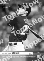 Christian Yelich 2019 Topps NOW #465 カード情報
