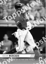 Óscar Mercado 2019 Topps NOW #536 Card Details