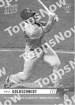 Paul Goldschmidt 2019 Topps NOW #557 Card Details