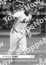 Robinson Canó 2019 Topps NOW #558 カード情報