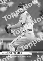 Noah Syndergaard 2019 Topps NOW #603 カード情報