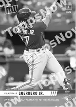 Vladimir Guerrero Jr. 2019 Topps NOW #616 カード情報