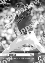 Shane Bieber 2019 Topps NOW #632 カード情報