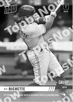 Bo Bichette 2019 Topps NOW #646 カード情報