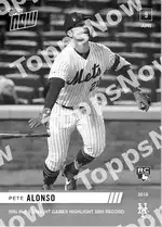 Pete Alonso 2019 Topps NOW #66 カード情報