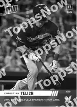 Christian Yelich 2019 Topps NOW #703 カード情報