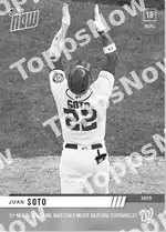 Juan Soto 2019 Topps NOW #707 カード情報