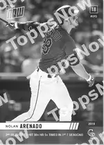 Nolan Arenado 2019 Topps NOW #711 カード情報