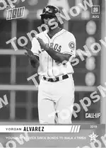 Yordan Alvarez 2019 Topps NOW #720 カード情報
