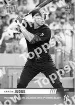 Aaron Judge 2019 Topps NOW #749 Card Details