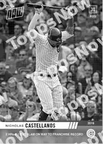 2 HRs & 1 Bat Slam on Way to Franchise Record 2019 Topps NOW #768 Card Details