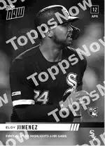 Eloy Jiménez 2019 Topps NOW #77 カード情報