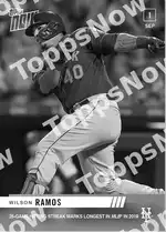 Wilson Ramos 2019 Topps NOW #782 カード情報