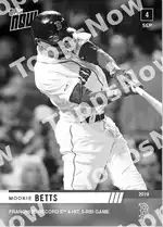 Mookie Betts 2019 Topps NOW #796 Card Details
