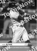 Jose Altuve 2019 Topps NOW #80 カード情報