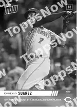 Eugenio Suárez, Eugenio Suárez 2019 Topps NOW #866 Card Details