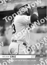 Nelson Cruz 2019 Topps NOW #878 Card Details