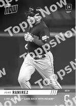 José Ramírez 2019 Topps NOW #894 カード情報
