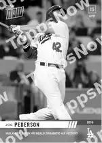 Joc Pederson 2019 Topps NOW #92 カード情報