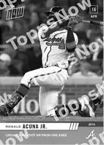 Ronald Acuña Jr. 2019 Topps NOW #95 カード情報
