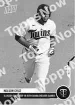 Nelson Cruz 2020 Topps NOW #110 カード情報