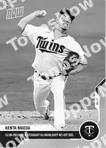 Kenta Maeda 2020 Topps NOW #123 カード情報